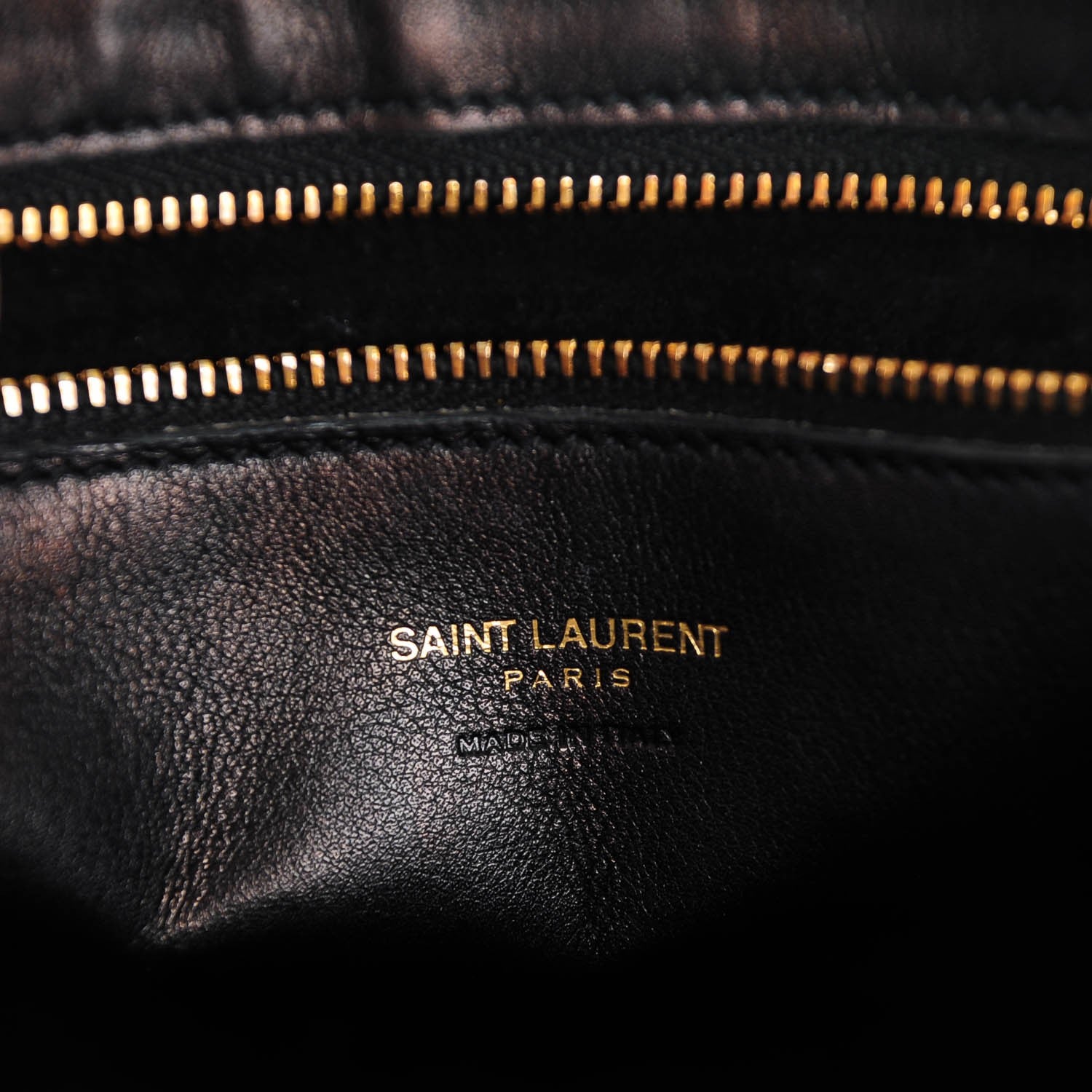 Saint Laurent Calfskin Small Monogram Cabas Black 5 of 6