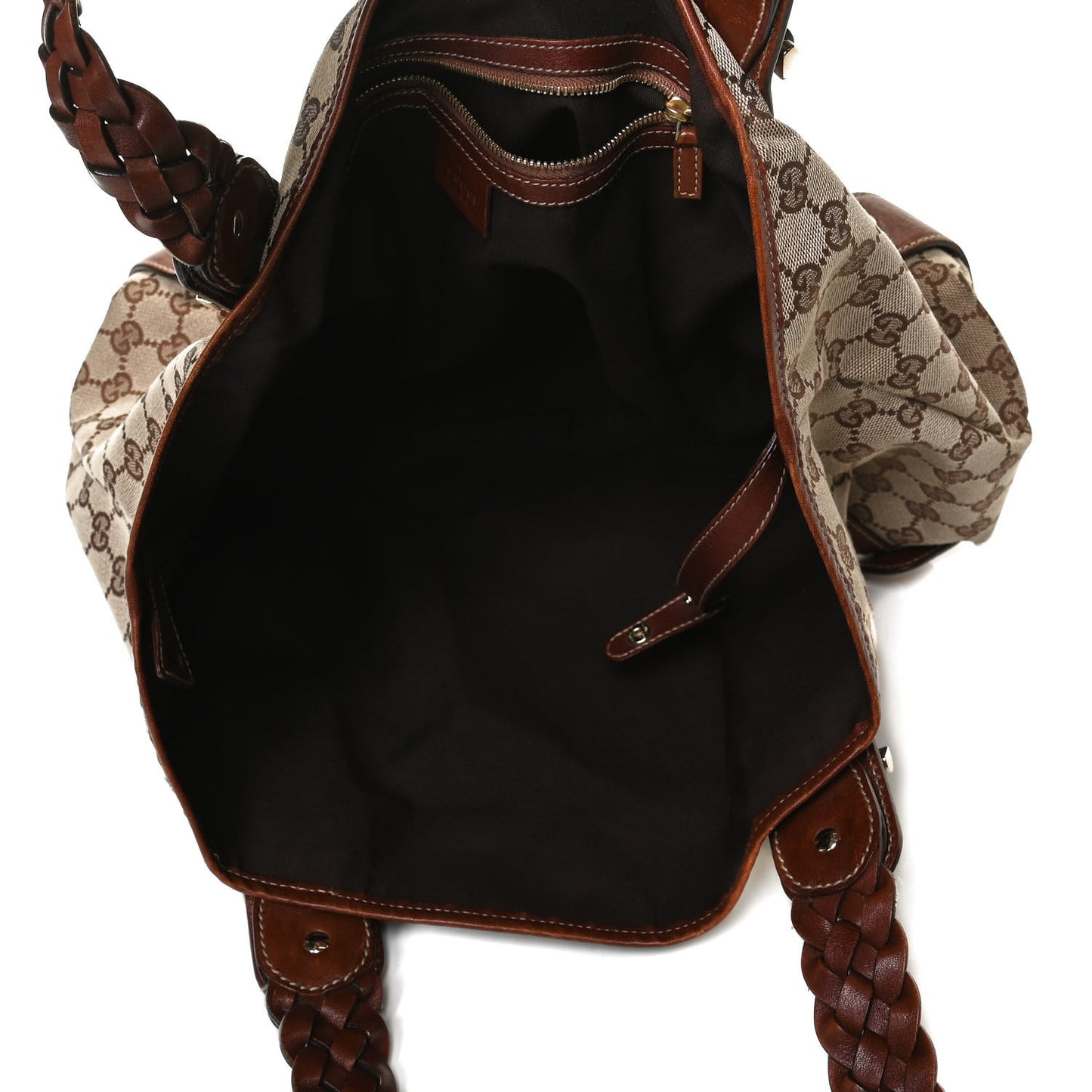 Monogram Medium Pelham Shoulder Bag Brown
