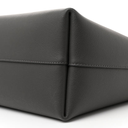 Saint Laurent Calfskin Large Shopping Tote Storm 11 of 11