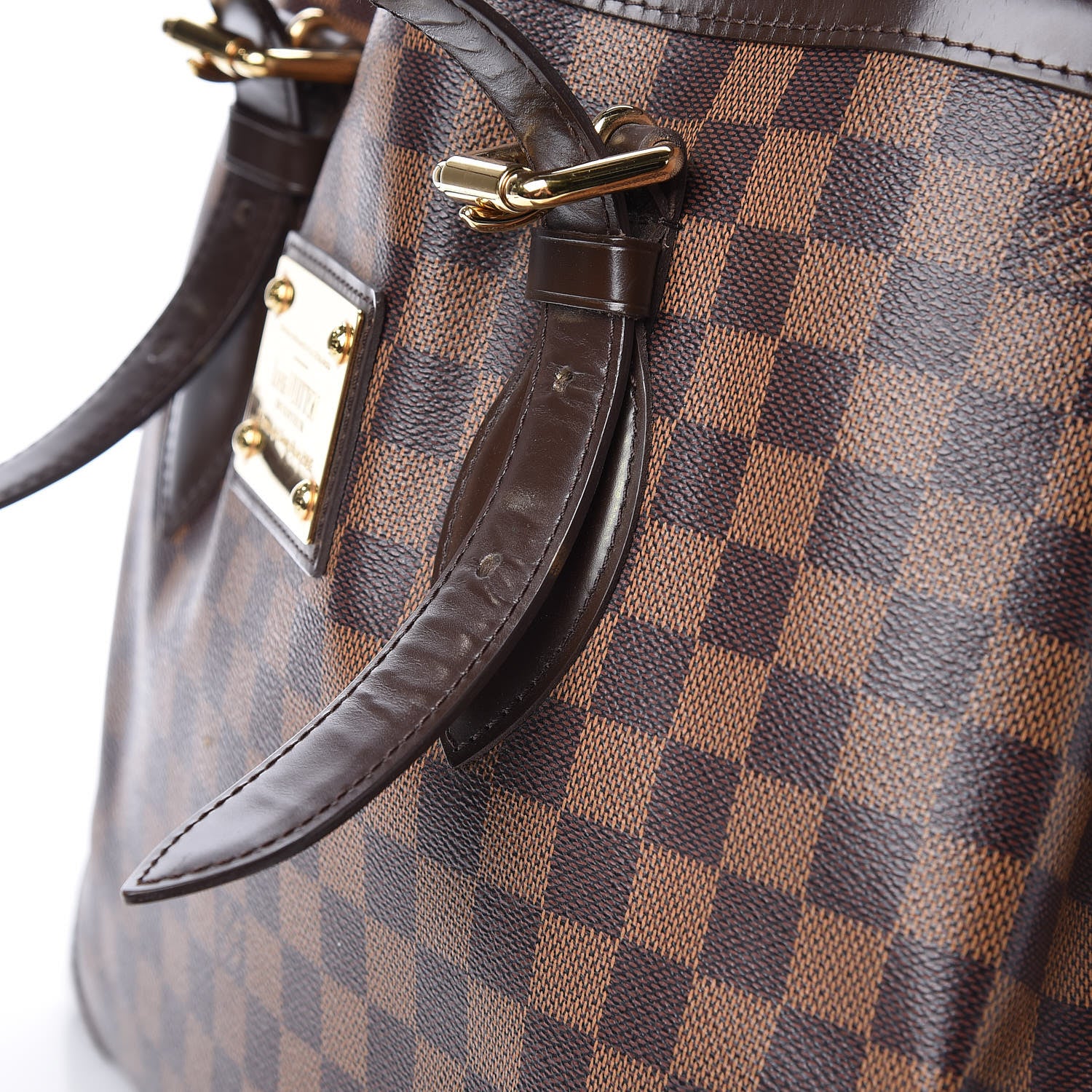 Louis Vuitton Damier Ebene Hampstead MM 10 of 18