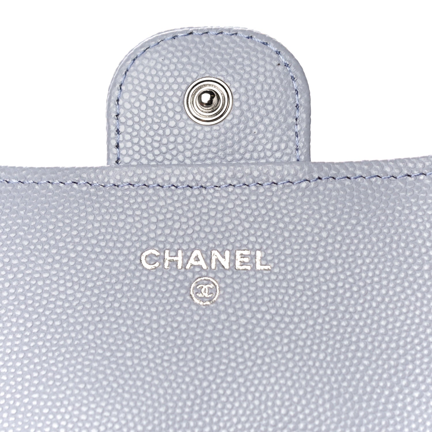 Chanel Caviar Quilted Large Flap Wallet Light Purple 6 of 11