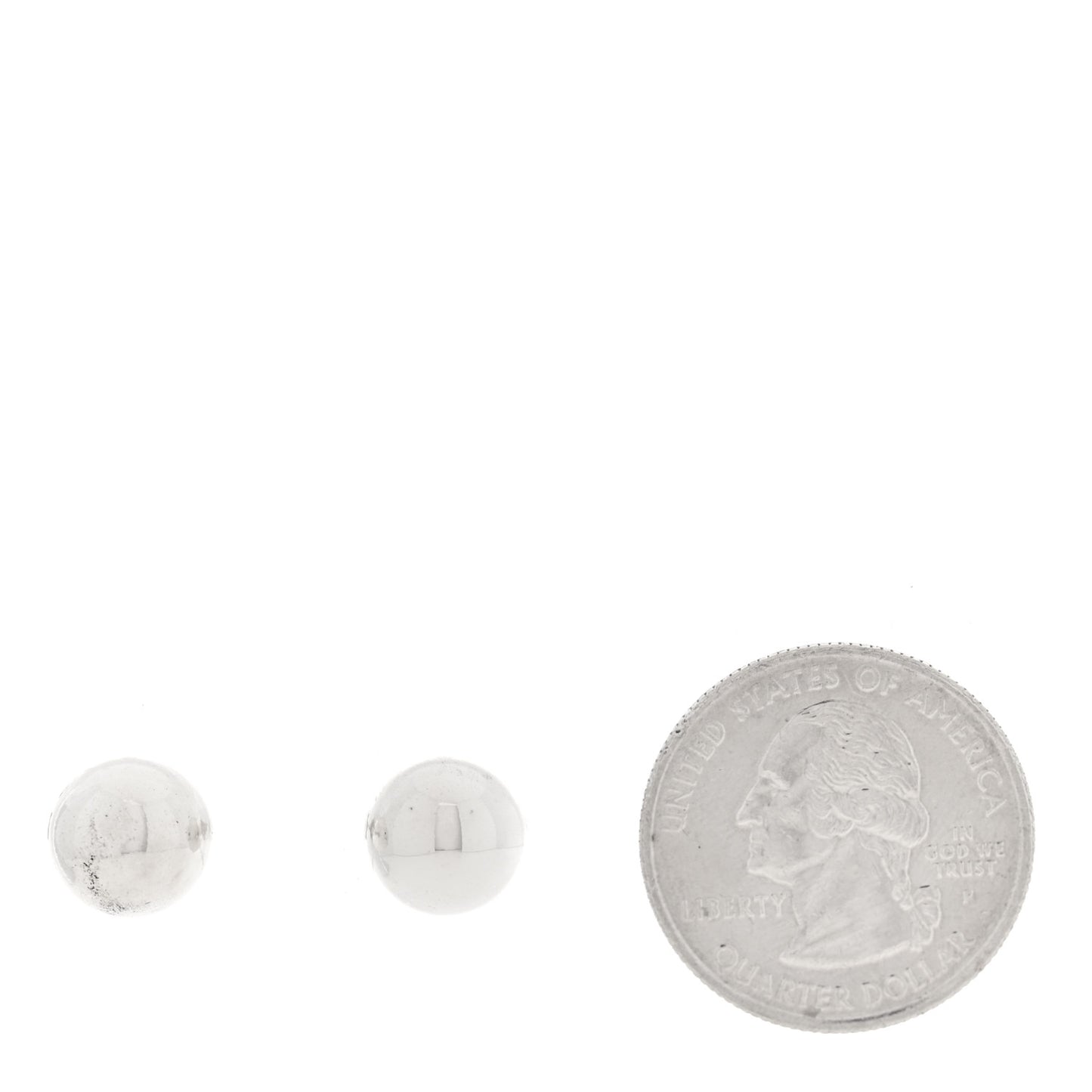 Sterling Silver 10mm HardWear Ball Earrings
