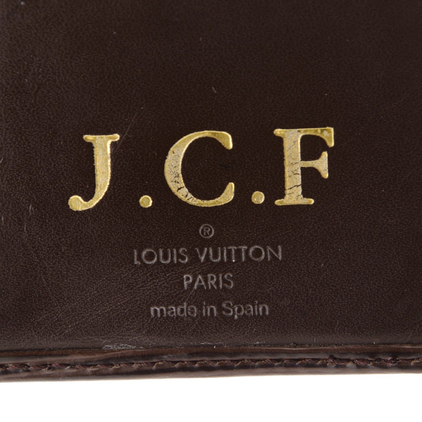 Epi Checkbook Organizer Wallet Moka