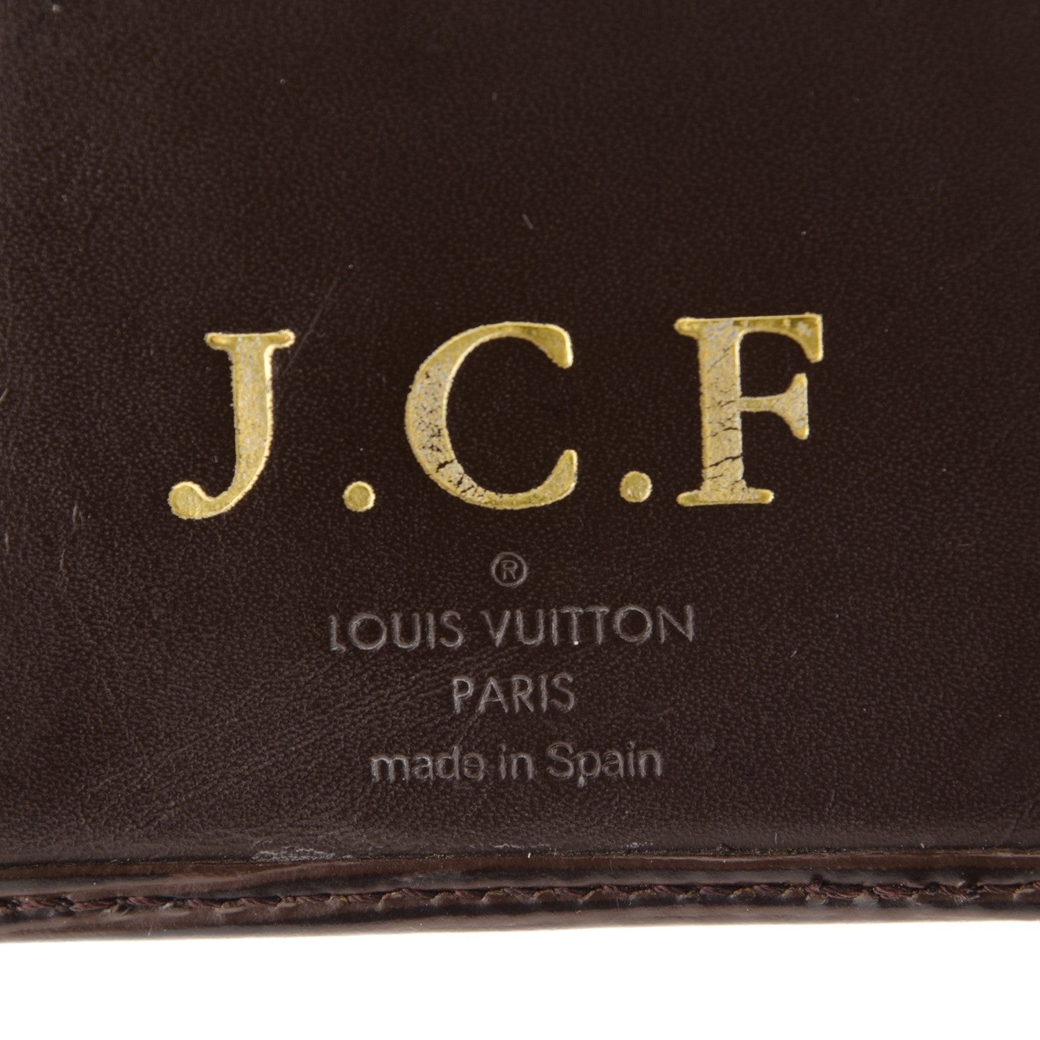 Louis Vuitton Epi Checkbook Organizer Wallet Moka 6 of 7
