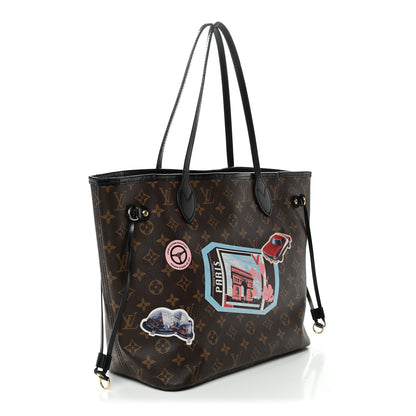 Louis Vuitton Monogram My LV World Tour Neverfull MM 4 of 31