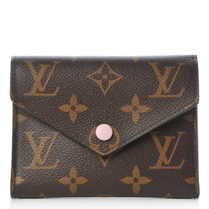 Louis Vuitton Monogram Victorine Wallet Rose Ballerine 1 of 8
