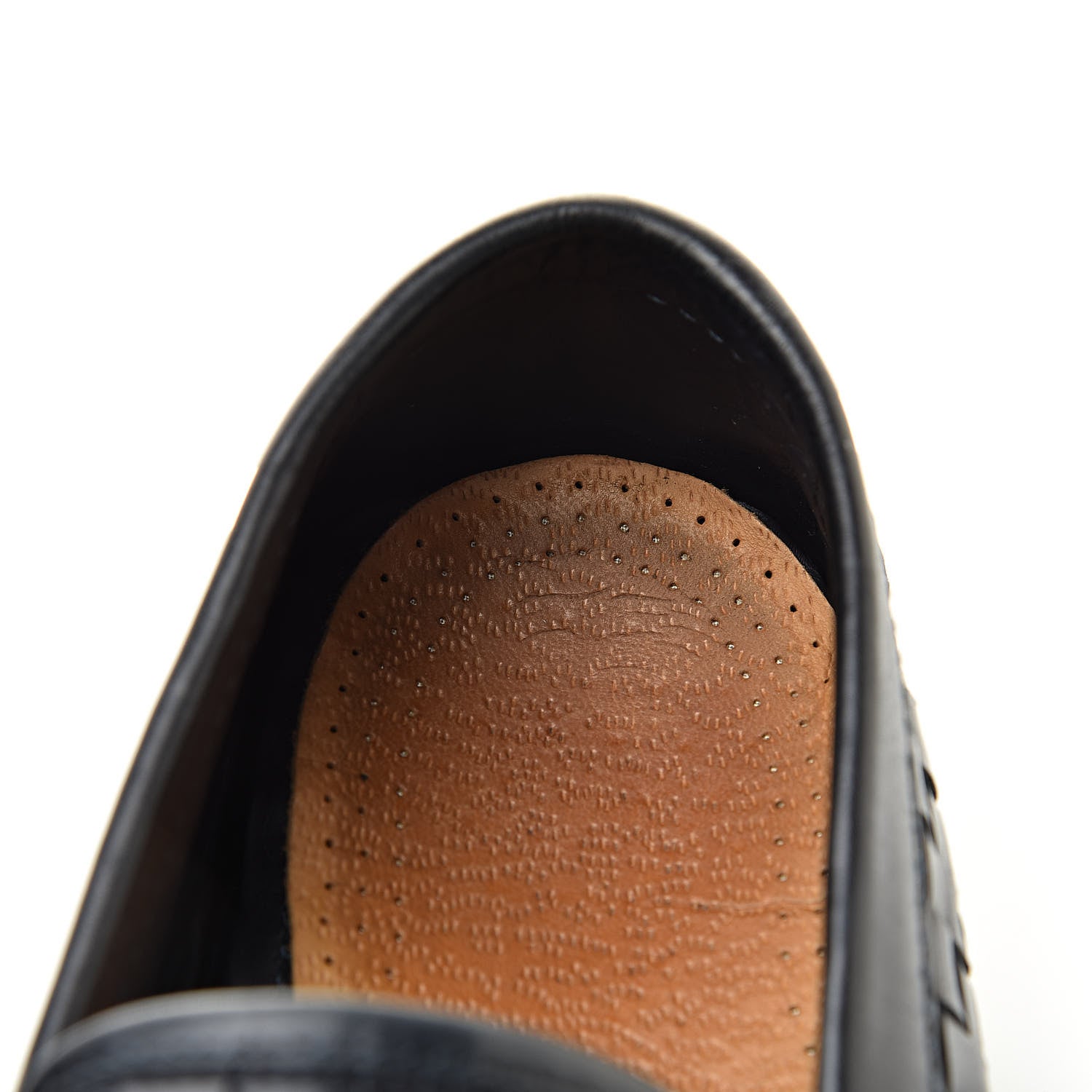 Louis Vuitton Calfskin Woven Mens Monte Carlo Loafers 6.5 Marine 10 of 11