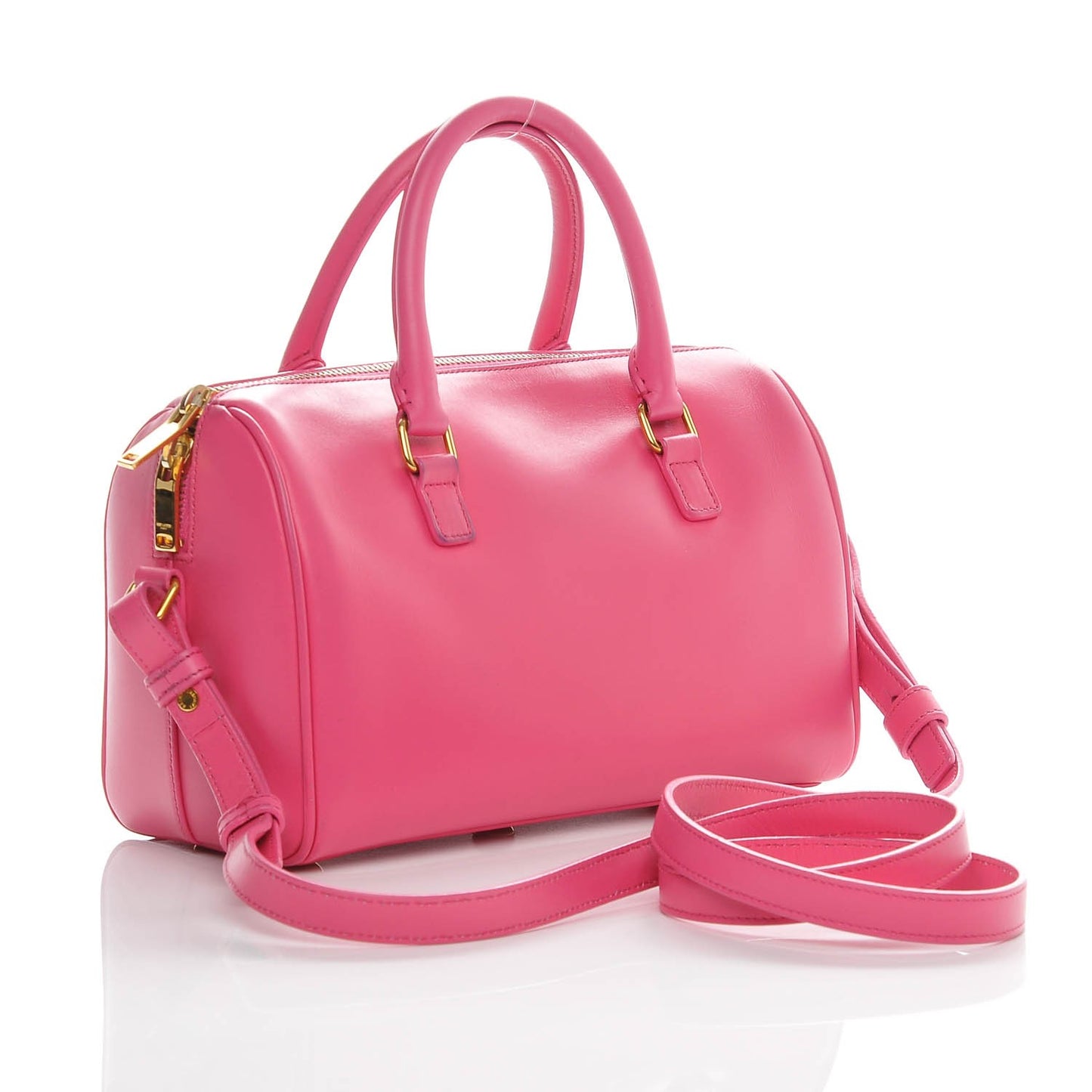 Calfskin Classic Baby Duffle Pink