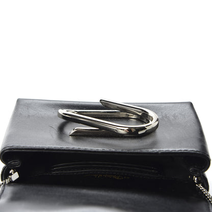 3.1 Phillip Lim 3.1 Calfskin Stingray Embossed Micro Alix Crossbody Bag Black 4 of 8