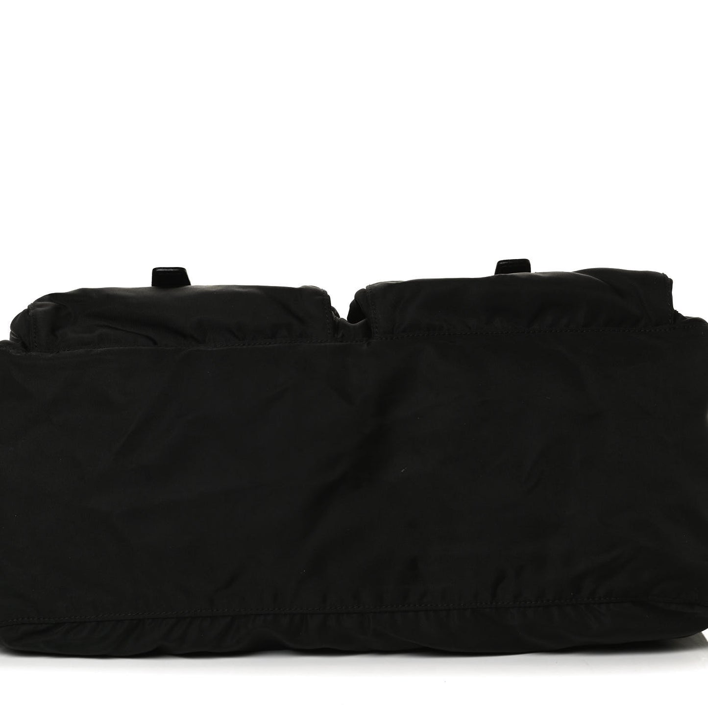 Nylon Vela Messenger Bag Black