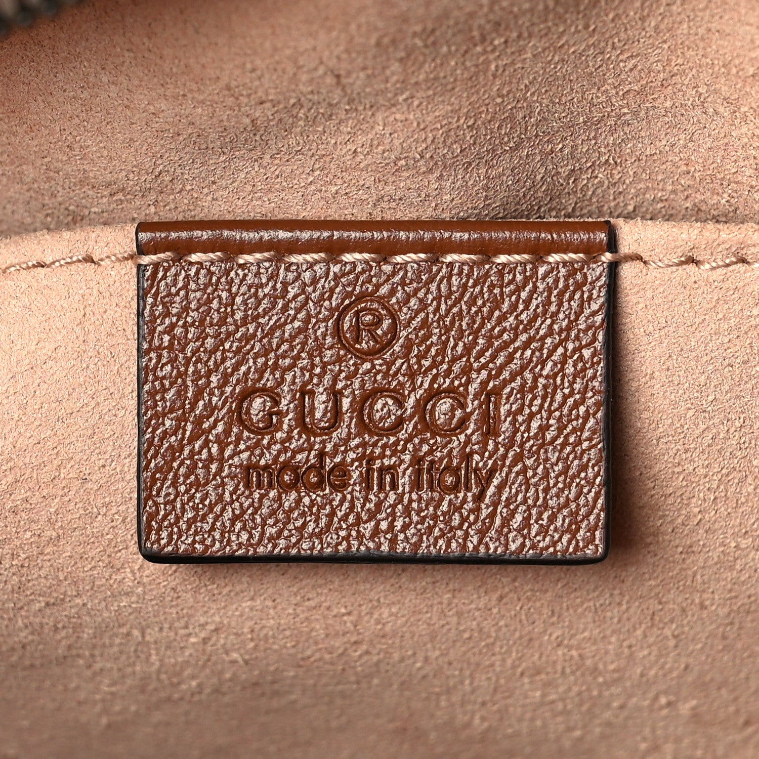 Gucci Glazed Calfskin Matelasse Diagonal Small GG Marmont Chain Shoulder Bag Cuir 6 of 11