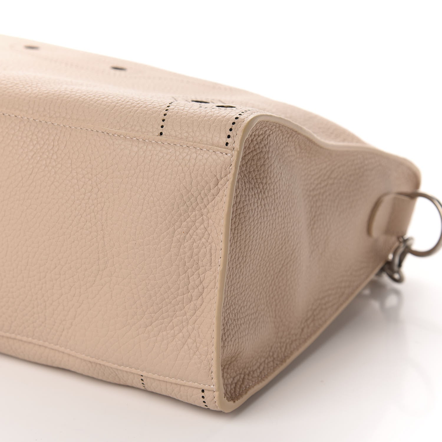 Balenciaga Veau Grana Perforated Blackout Hardware City Beige Poudre 8 of 11