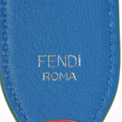 Fendi Vitello Dolce Bi-Color Strap You Papavero Blue Royal 4 of 5