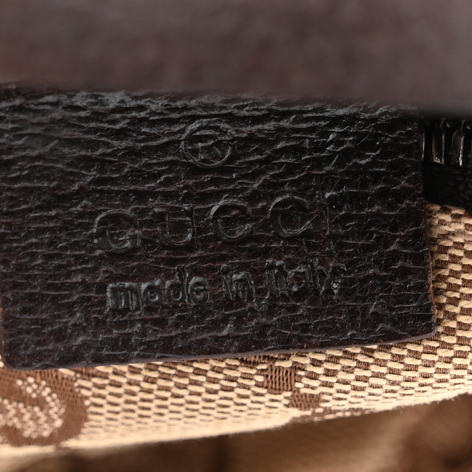 Gucci GG Monogram Double Pocket Belt Bag Dark Brown 6 of 11