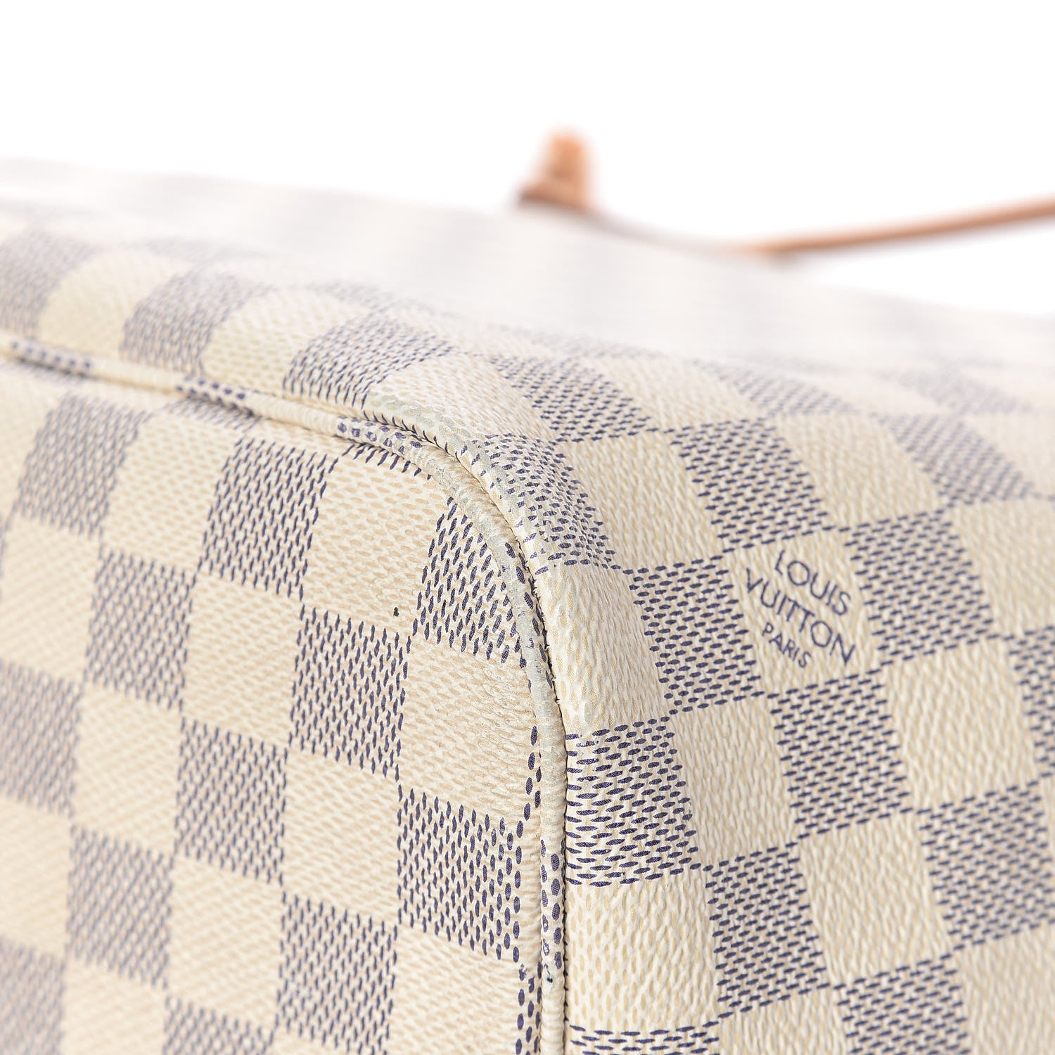 Louis Vuitton Damier Azur Neo Neverfull MM Rose Ballerine 21 of 22