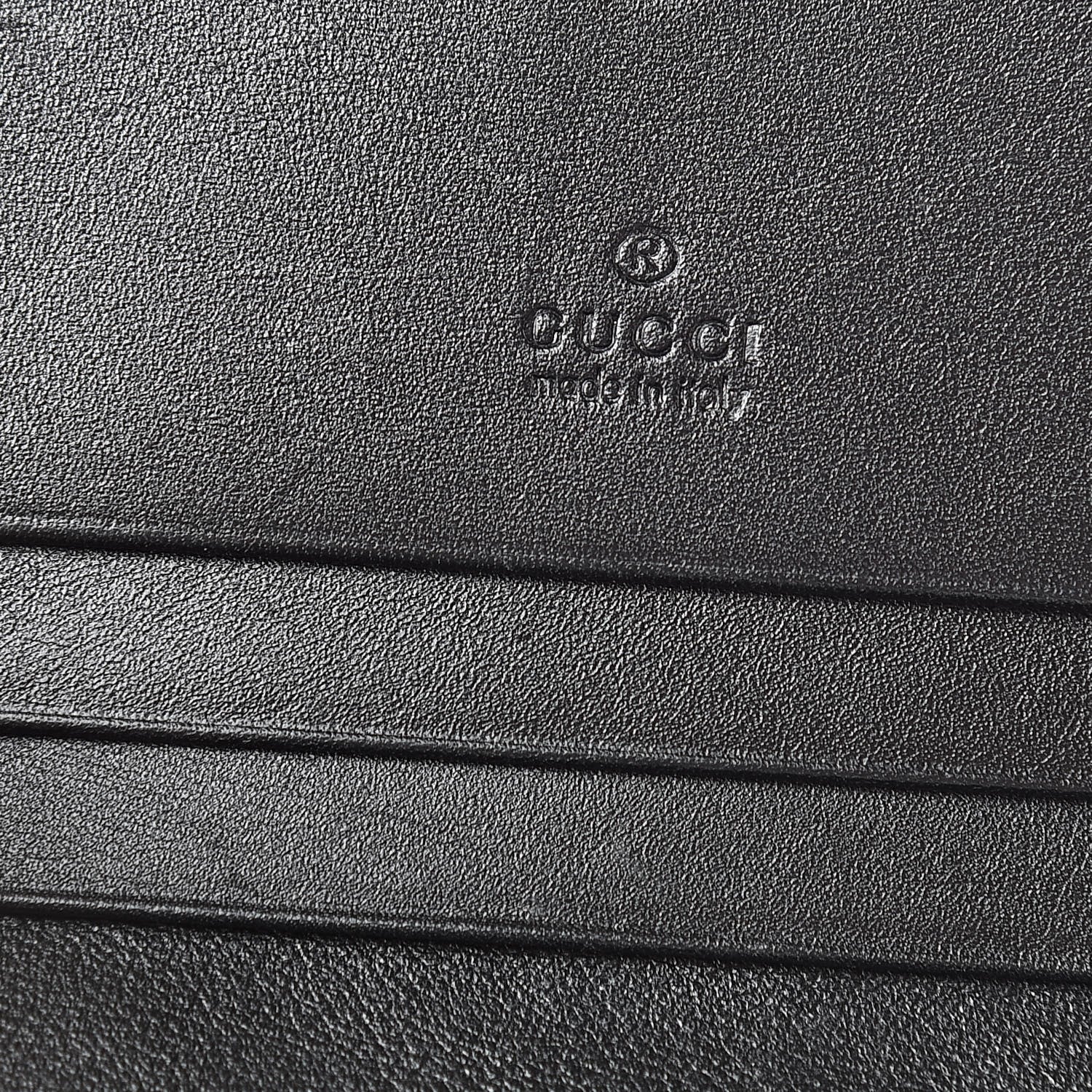 Gucci Calfskin Matelasse GG Marmont Card Case Wallet Black 6 of 8