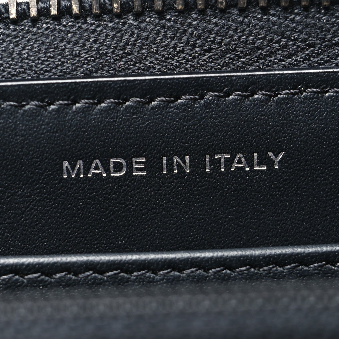 Patent Goatskin Quilted Medium Paris Dallas Zip Around Wallet Black
