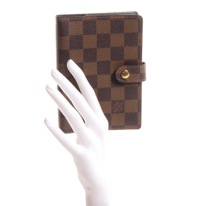 Louis Vuitton Damier Ebene Small Ring Agenda 2 of 7