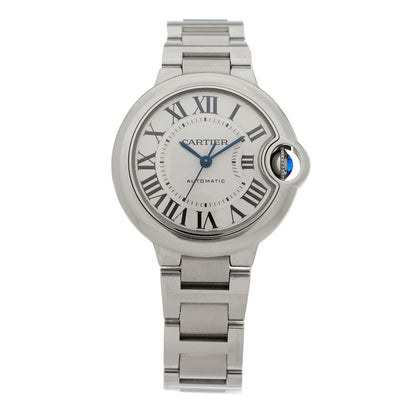 Cartier Stainless Steel 33mm Ballon Bleu De Cartier Automatic Watch 1 of 5