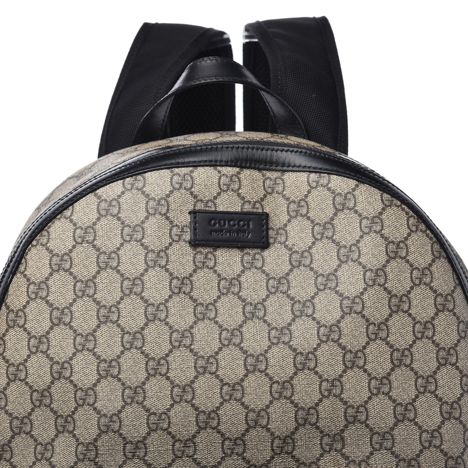 Gucci GG Supreme Monogram Medium Backpack Black 10 of 10