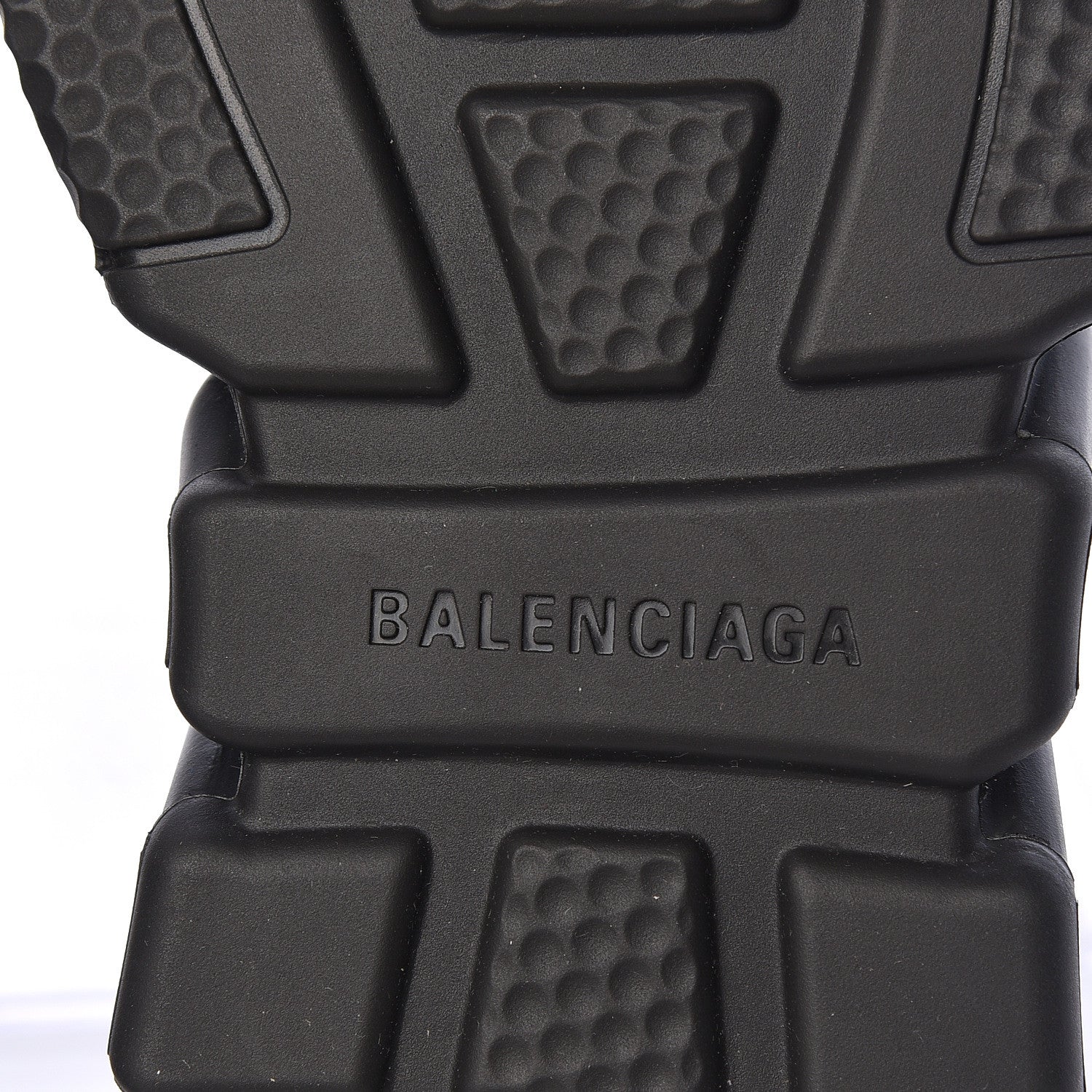 Balenciaga Neoprene Knit Allover Logo Womens Speed Sneakers 39 Black Fuchsia 6 of 8