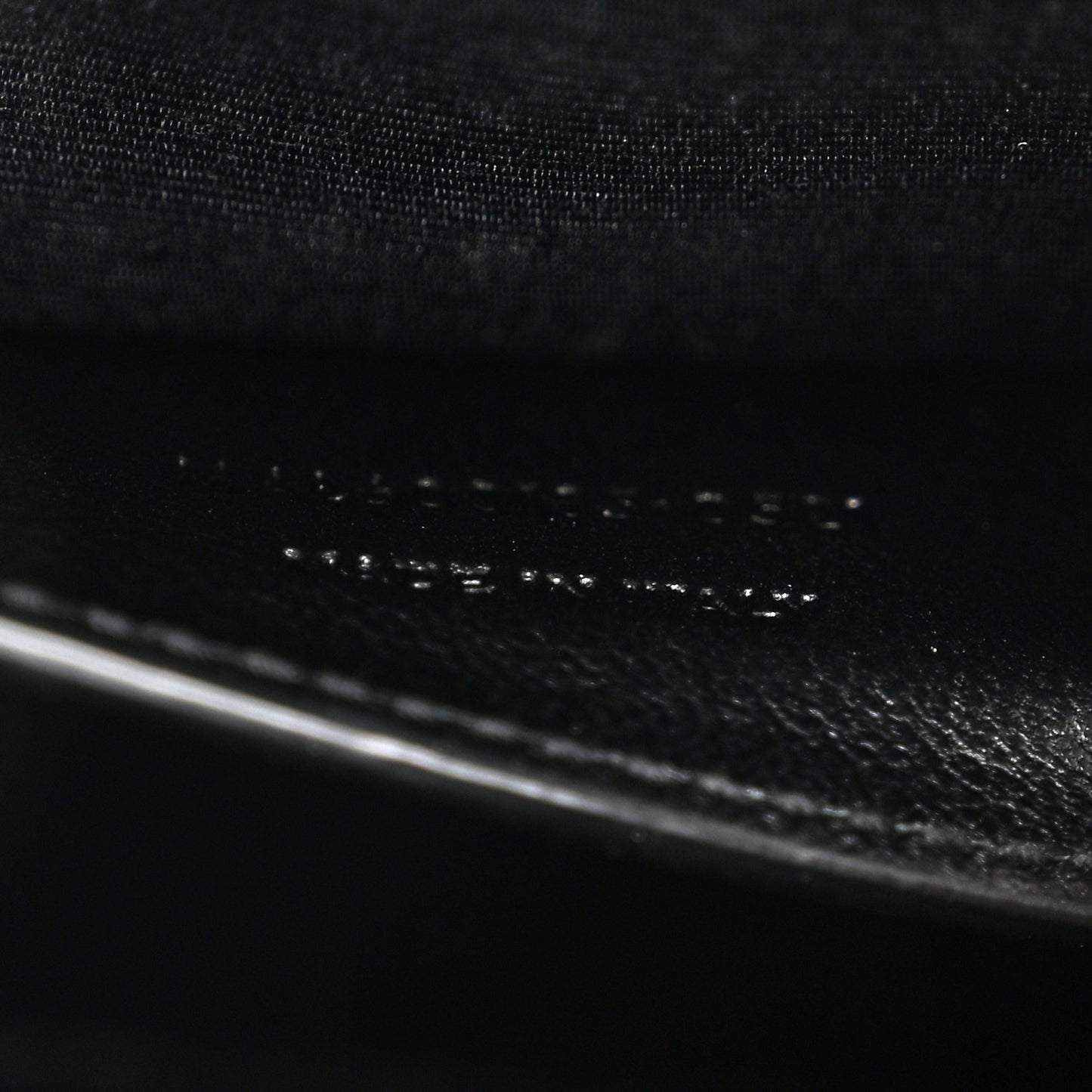 Grain De Poudre Textured Mixed Matelasse Triquilt Medium Monogram Satchel Black