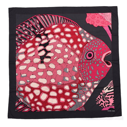 Hermes Cashmere Silk Grands Fonds Shawl 140 1 of 5