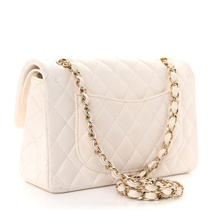 Chanel Caviar Quilted Small Double Flap White 3 of 10