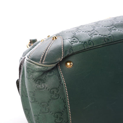 Gucci Guccissima Large Wave Boston Green 12 of 15