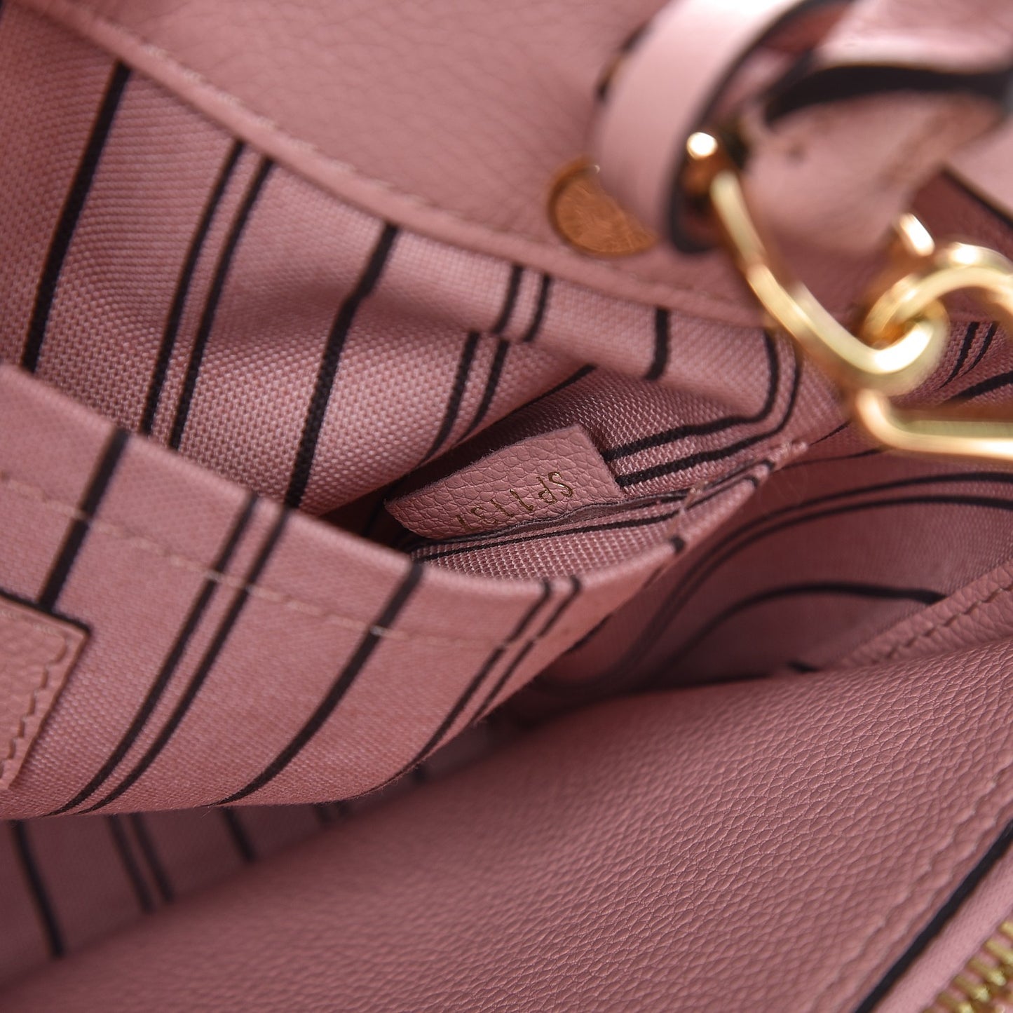 Empreinte Montaigne BB Rose Poudre