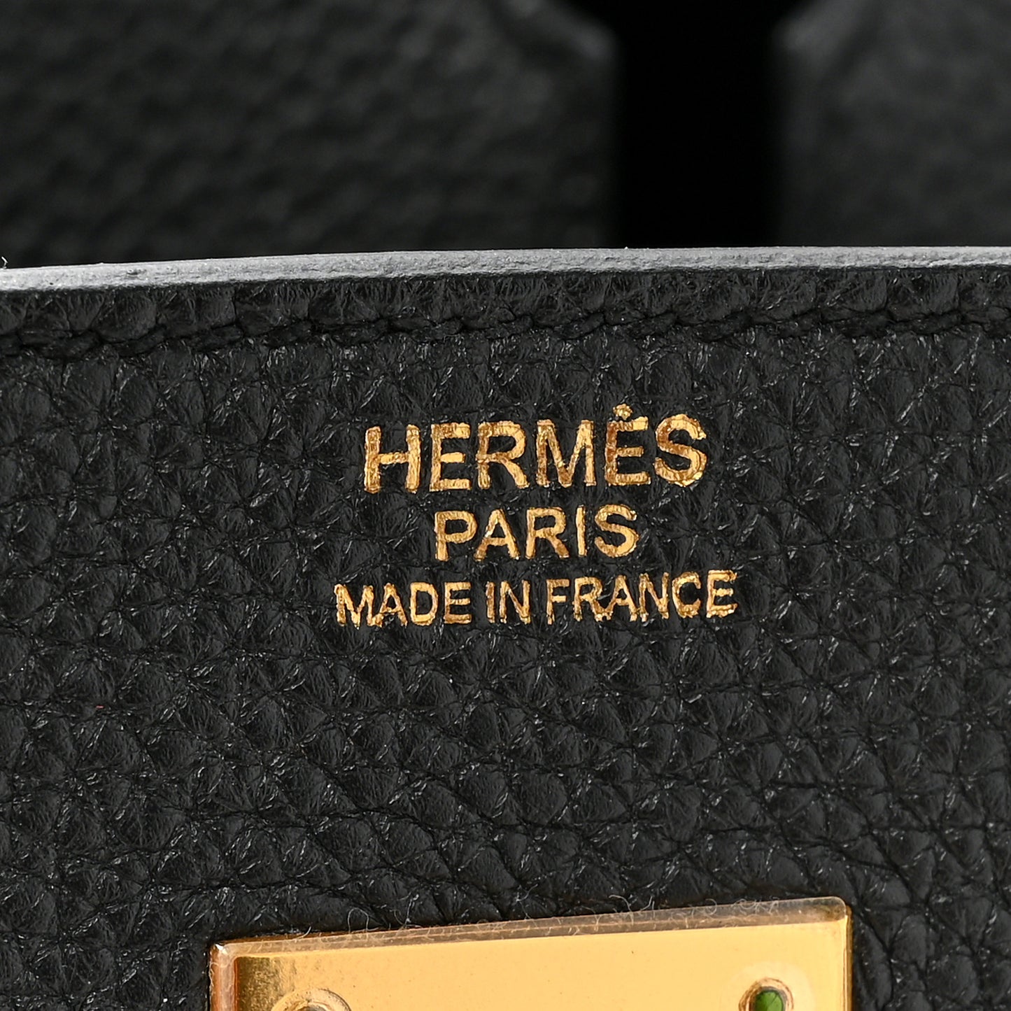 Togo Birkin 30 Black