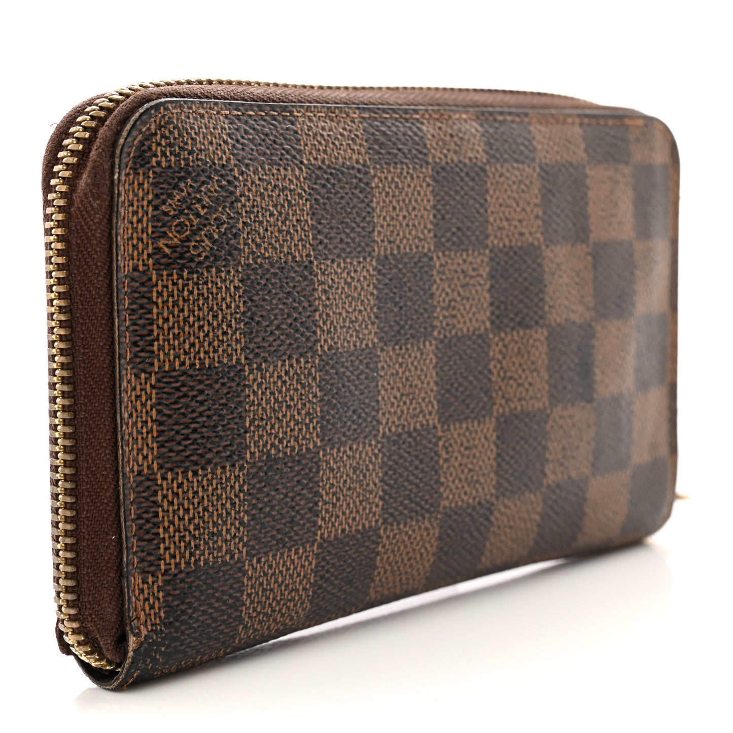 LOUIS VUITTON Damier Ebene Zippy Compact Wallet