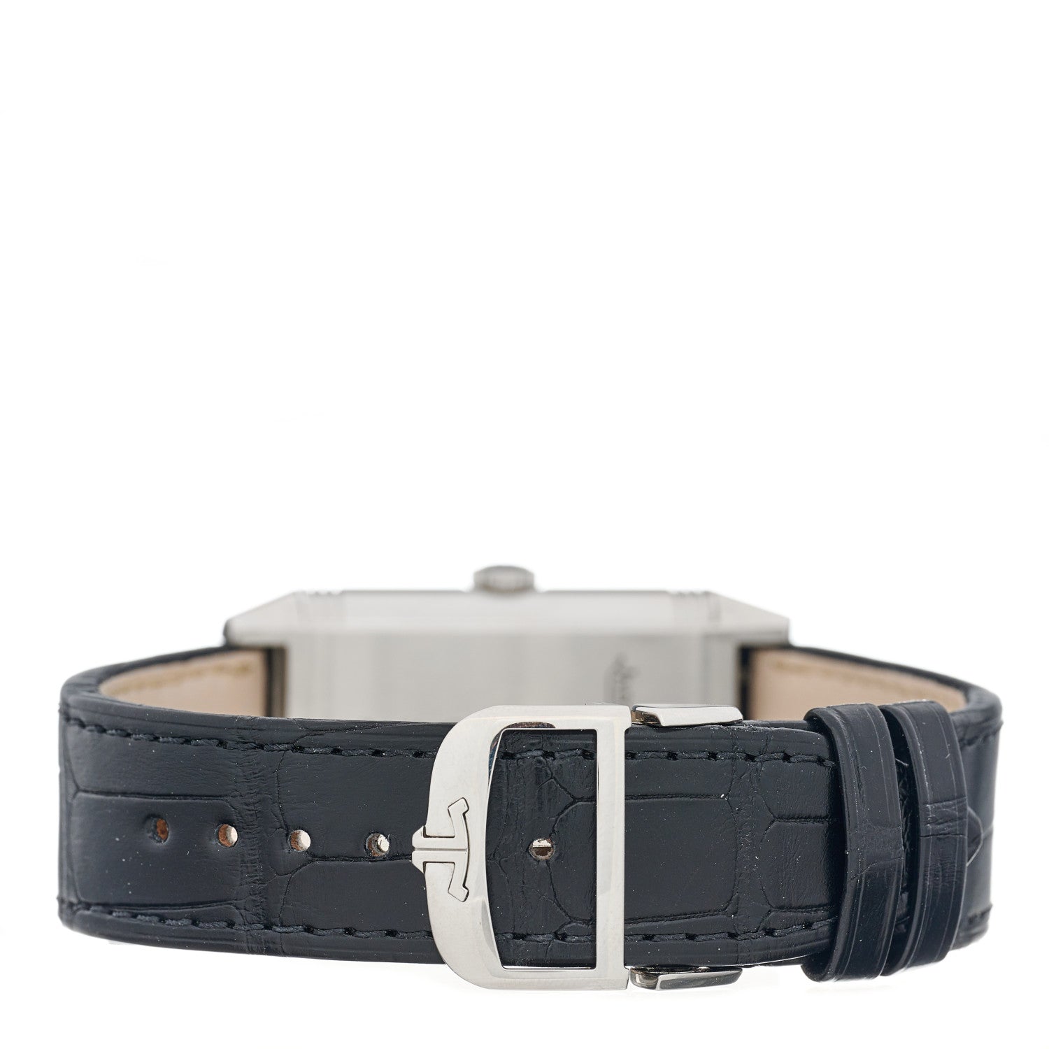 Jaeger-LeCoultre Stainless Steel Alligator 28.3mm Reverso Duoface Automatic Watch Q38384AB 4 of 6