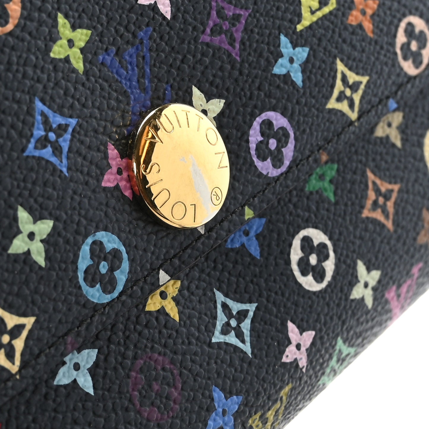Monogram Multicolor Sarah Wallet Black Grenade