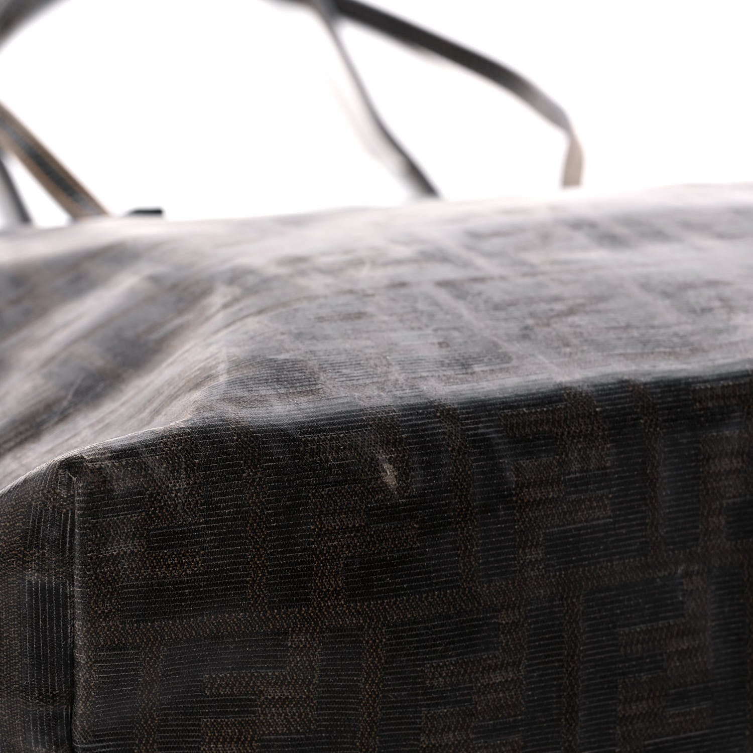 Fendi Zucca Spalmati Matrioska Roll Tote Tobacco Black 13 of 20