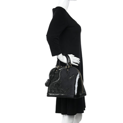 Louis Vuitton Vernis Alma PM Noir Magnetique 2 of 9