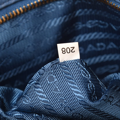 Prada Vitello Daino Tote Cobalto 7 of 21