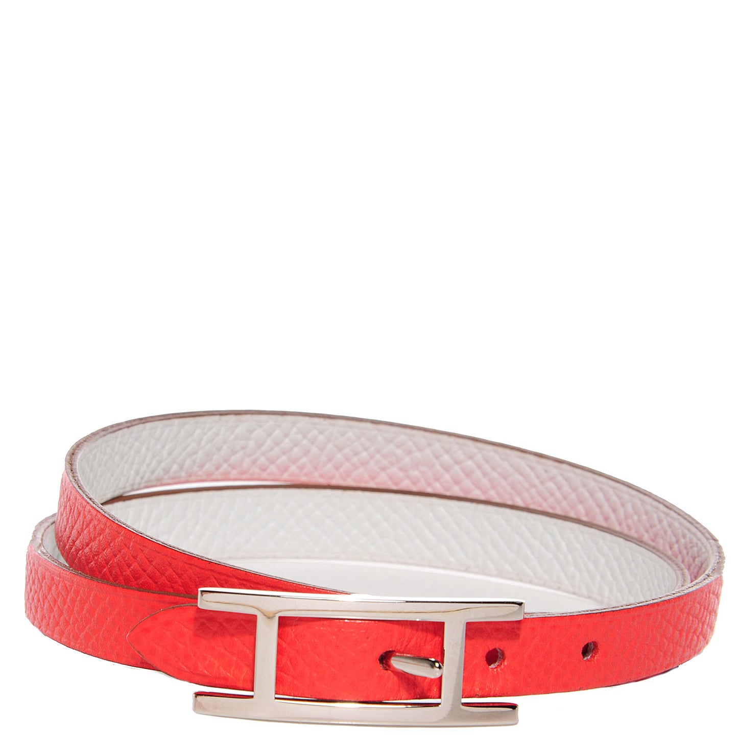 Epsom Behapi Double Tour Bracelet L Rose Jaipur White