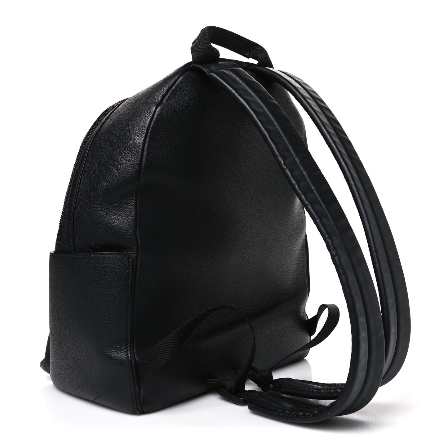 Calfskin Monogram Shadow Discovery Backpack Black