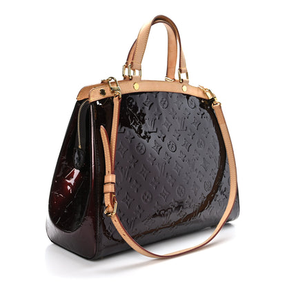 Louis Vuitton Vernis Brea GM Amarante 3 of 8
