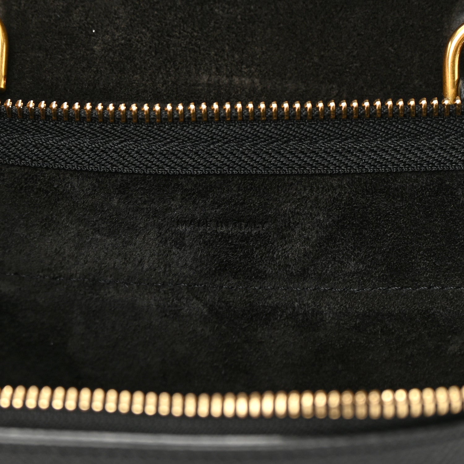 Celine Grained Calfskin Nano Belt Bag Black 7 of 15