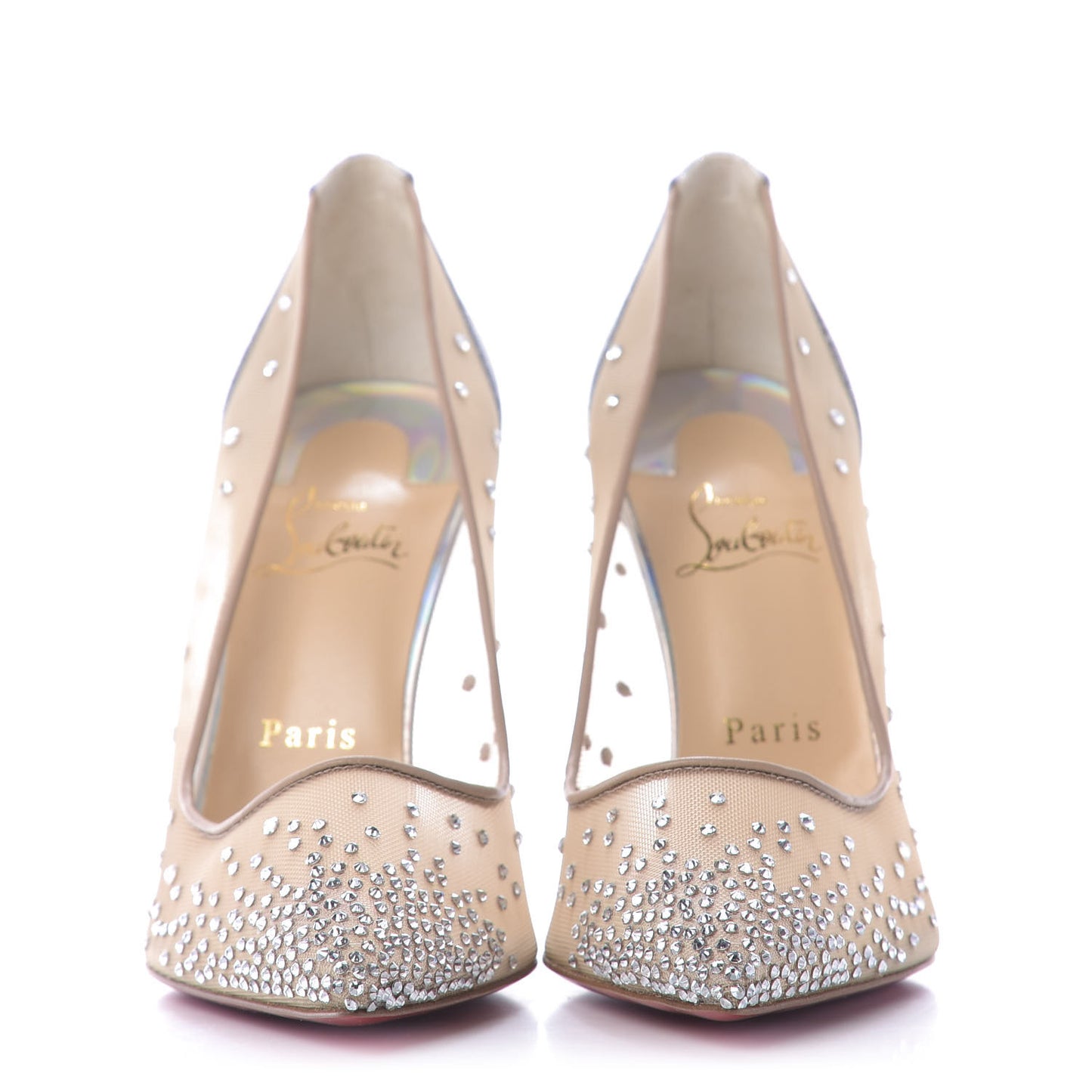 Crystal Strass Follies 100 Pumps 39.5 Crystal