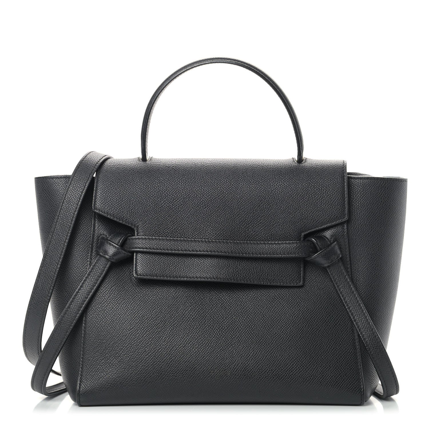 Celine Grained Calfskin Micro Belt Bag Black 1 of 17