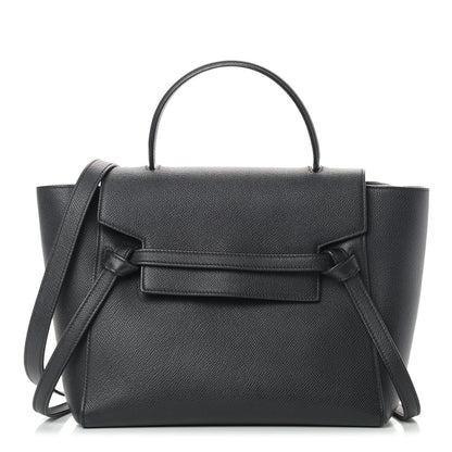 Celine Grained Calfskin Micro Belt Bag Black 1 of 17