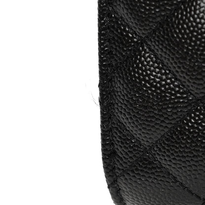 Saint Laurent Grain De Poudre Textured Mixed Matelasse Large Triquilt Monogram Monochrome Satchel Black 13 of 13