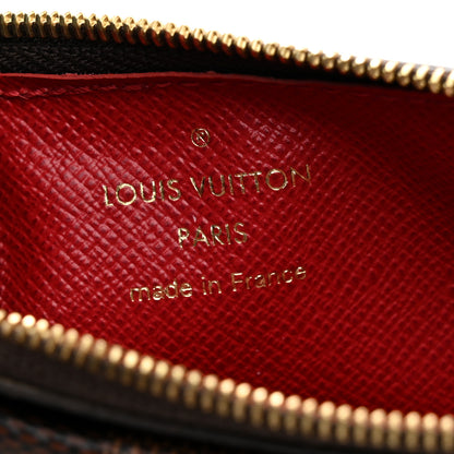 Louis Vuitton Damier Ebene Recto Verso Card Holder Red 6 of 8