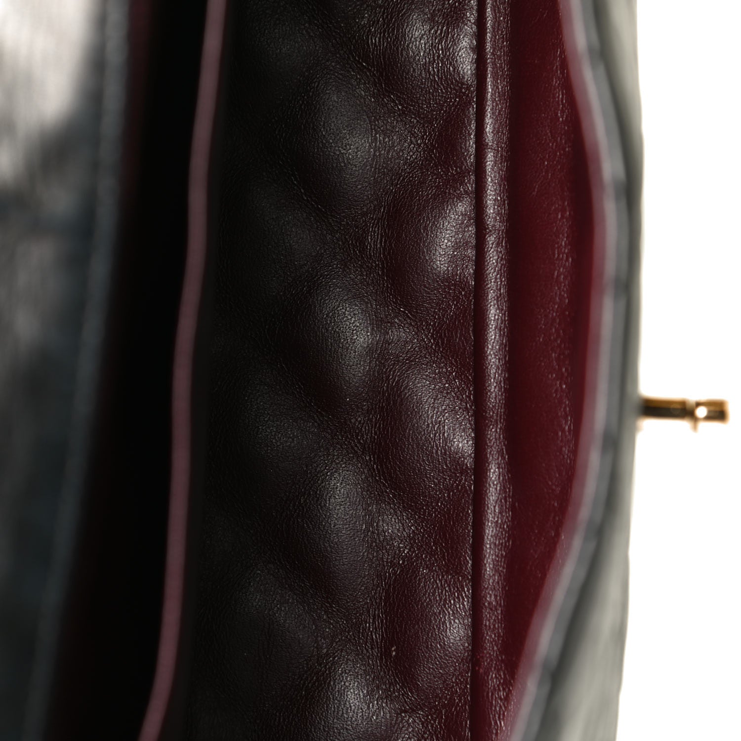 Chanel Washed Lambskin Quilted Maxi Single Flap Black 9 of 16