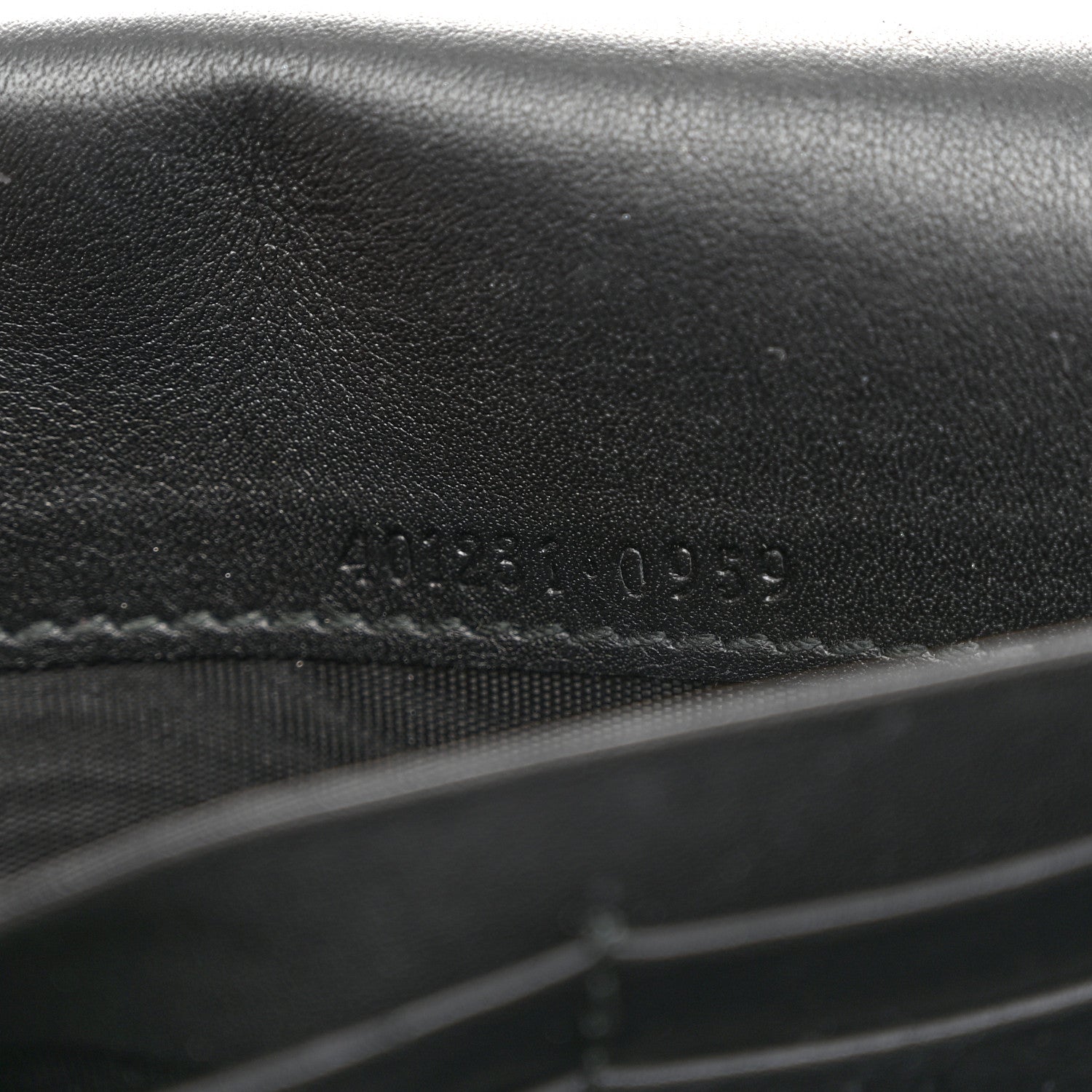 Gucci Velvet GG Monogram Mini Dionysus Chain Wallet Black 7 of 11