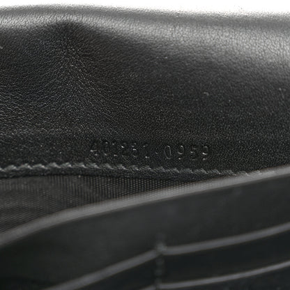 Gucci Velvet GG Monogram Mini Dionysus Chain Wallet Black 7 of 11