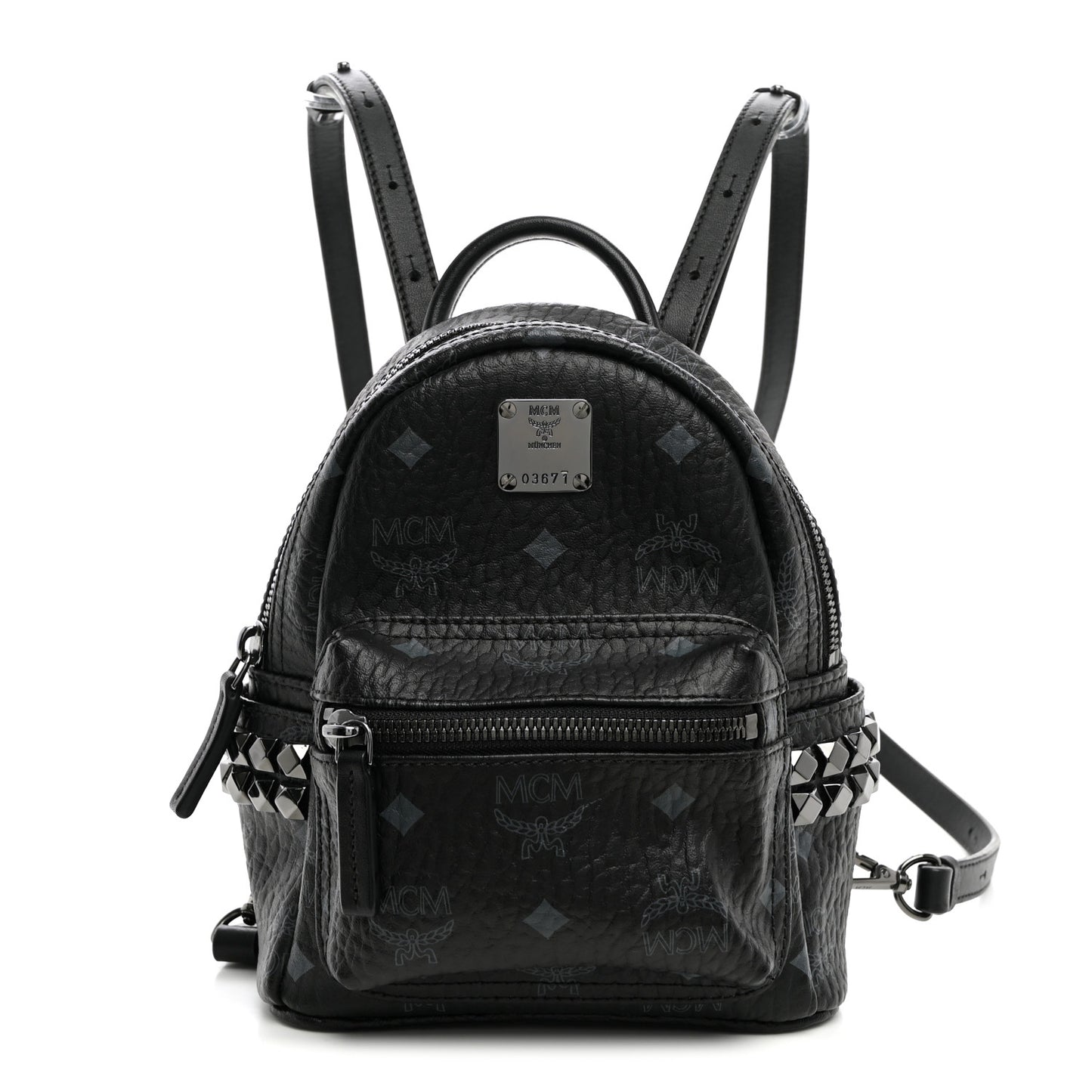 Visetos Side Stud X-Mini Stark Bebe Boo Backpack Black
